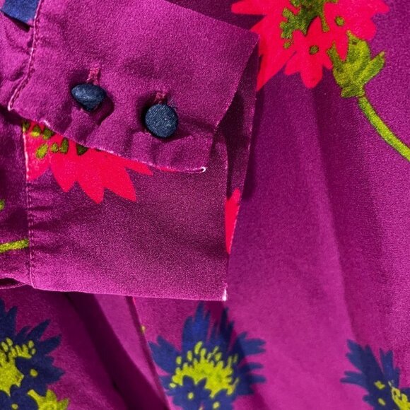 Tanya Taylor Purple Plum Aubree 100% Silk Dress $550 - Picture 10 of 11